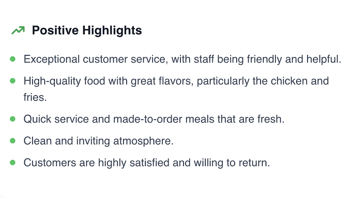 QbonAI Positive Highlights Analysis