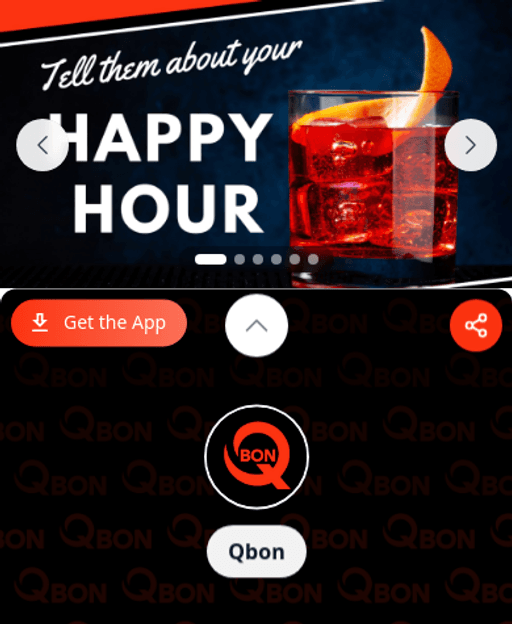 Qbon demo merchant storefront